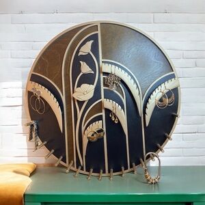 One of a Kind Art Deco Jewelry Display Earrings, Necklaces, Bracelets